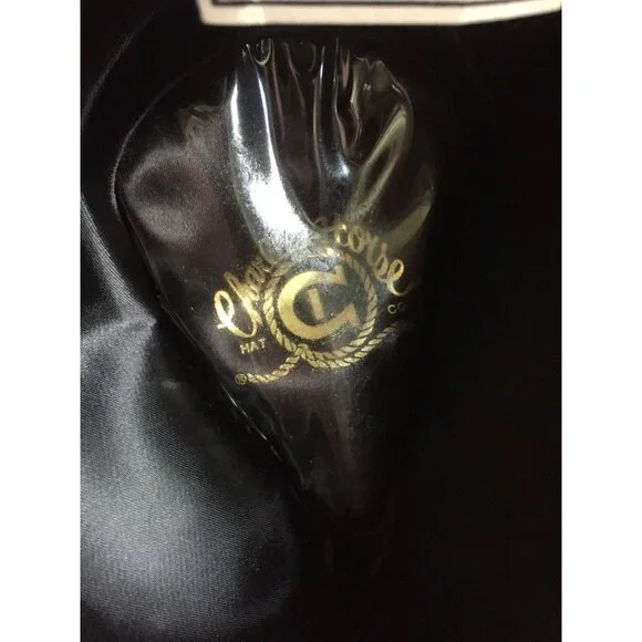 Vtg Charlie Horse Hat CO. Western Cowboy Style Cody Genuine Firebrand XXX 7 1/8